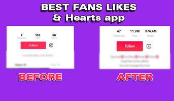 Boost Followers For Musically - Fans Simulator Affiche