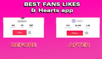 Boost Followers For Musically - Fans Simulator ảnh chụp màn hình 1