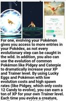 cheats, tips for pokemon Go скриншот 1
