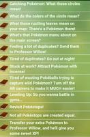 tips for pokémon gO الملصق