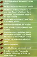 tips for pokémon gO poster