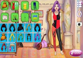 Harley Quinn Dress Up A Game اسکرین شاٹ 1