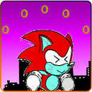 Red Sonic Run Fire Go APK