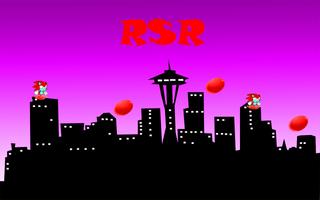 Red Sonic Run Fire Go poster