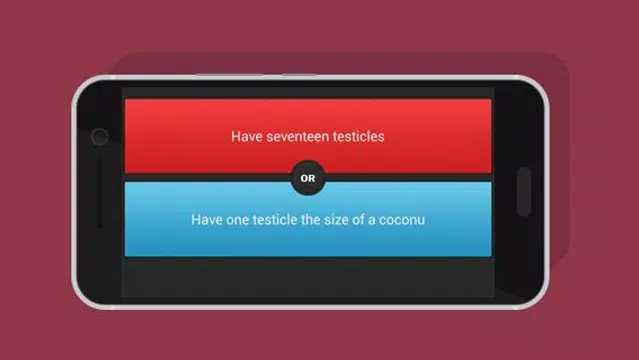 Screenshot 3 for Would You Rather? Either or