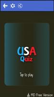 USA Presidents & History  Quiz Affiche