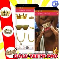 Gold Teeth Photo Editor PRO 海报