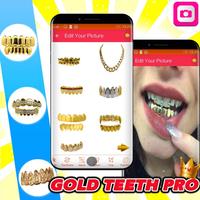 Gold Teeth Photo Editor PRO 截图 3