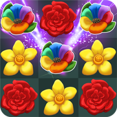 Blossom Blitz Match 3 icône