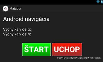 MATADOR Robot Navigation imagem de tela 1