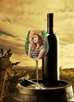 Wine Glass Photo Frame imagem de tela 3