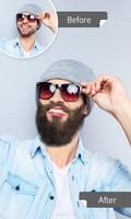 Hair Changer:Mustache for Man Affiche
