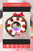 برنامه‌نما Cake with Name and Photo عکس از صفحه