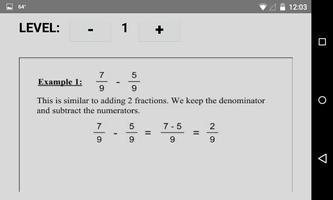 Fraction Math One スクリーンショット 3