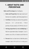 Ratio and Percentage تصوير الشاشة 1