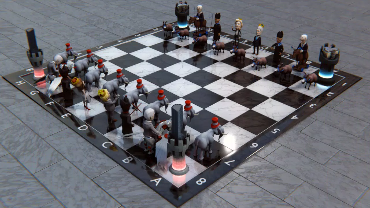 Шахматы 3d вид
