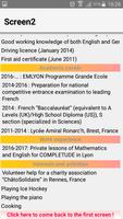 Mathieu Carrasco Leiva CV App 截图 1