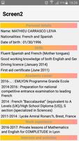 Mathieu Carrasco Leiva CV App 截图 3