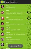 Citazioni Sportive screenshot 2