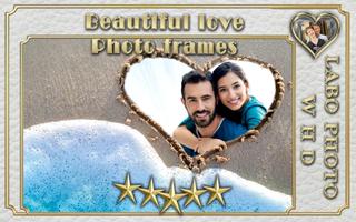 Beautiful love Photo Frames تصوير الشاشة 1
