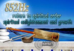 Spiritual Enlightenment 852 hz poster