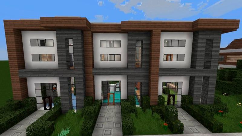 Modern Houses And Furniture For Minecraft Fur Android Apk