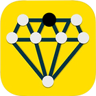 Draw 1 Line  _ a puzzle game !-icoon