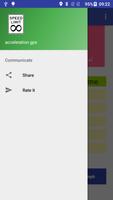 Accélération voiture gps capture d'écran 1