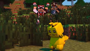 Mod Pikachu for Minecraft pe screenshot 1