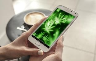 Marijuana Fond d'écran Animé Affiche