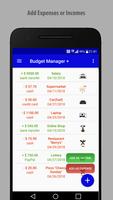 Budget Manager + Poster