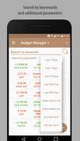 Budget Manager + captura de pantalla 2