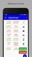 Budget Manager Plakat