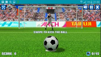 FootBall Penalty kicks capture d'écran 1
