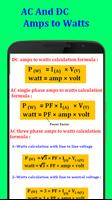 Electrical Formulas And Calculation syot layar 3