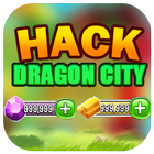 Hack For Dragon City Game  App Joke - Prank ícone