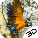 Macaw Parrot Flug Jungle Live 3D Wallpaper APK