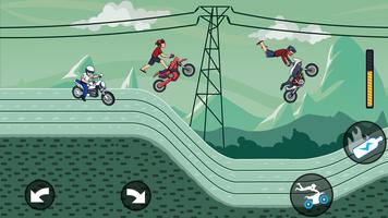 Mad Moto - Motocross racing - Dirt bike racing capture d'écran 3