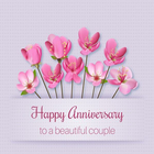 Happy Wedding Anniversary Wishes simgesi