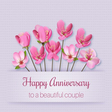 Happy Wedding Anniversary Wishes آئیکن