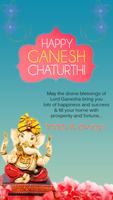 Ganesh Chaturthi Greetings Card imagem de tela 3