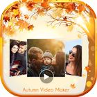 Autumnal Photo Video Maker With Music icône