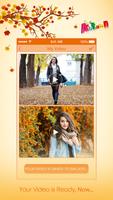 Autumnal Photo Video Maker With Music скриншот 3