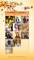 Autumnal Photo Video Maker With Music скриншот 1