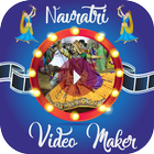 Navratri Music Video Maker With Photos আইকন