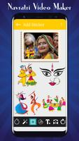 Navratri Music Video Maker With Photos capture d'écran 2