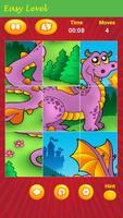 Dinosaurs Puzzles Game capture d'écran 3