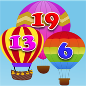 Numbers 1 to 20 icon