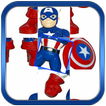 Super heroes puzzle Game