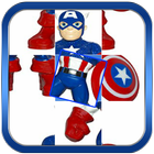 Super heroes puzzle Game icône